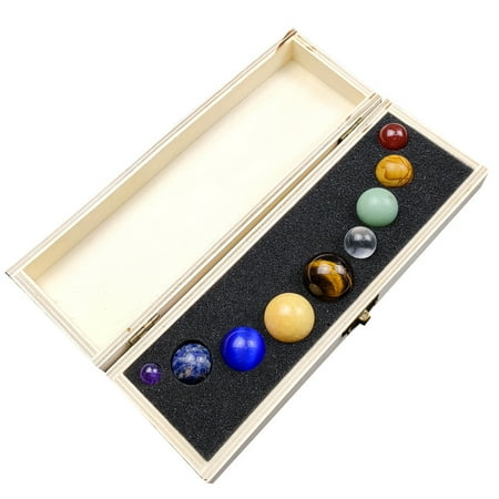 

QUSENLON The Nine Planets of the Solar System Statues Abstract Art Figure Handmade