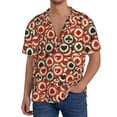 thumbnail image 1 of Lukts Poker Chips for Men's Hawaiian Shirt Beach Short Sleeved Button top-Large, 1 of 5