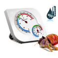 Vinsco Hermit Crab Thermometer & Hygrometer for Terrariums and Reptile