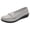 Gray, variant on Women's Comfortable Slip-On Loafers – Lightweight Penny Loafers, Business Casual Work Flats for Walking & Dressy Wear Gray