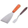 thumbnail image 1 of FONDOTIN 2Pcs Caulk Removal Tool Assorted Color Stainless Steel for Workshop Use, 1 of 8