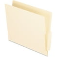 thumbnail image 1 of Manila End Tab Folders, 9.5" Front, 2-Ply Straight Tabs, Letter Size, 100/box | Bundle of 5 Boxes, 1 of 2