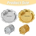 thumbnail image 3 of XIANXIAN 6 Piece Coaster Creative Drink Coasters with Decorative Rack Non-Slip Metal Cup Mats Tabletop Display with Holder for Bar,Home, Kitchen,Coffee Table Centerpieces Decoration, 3 of 9