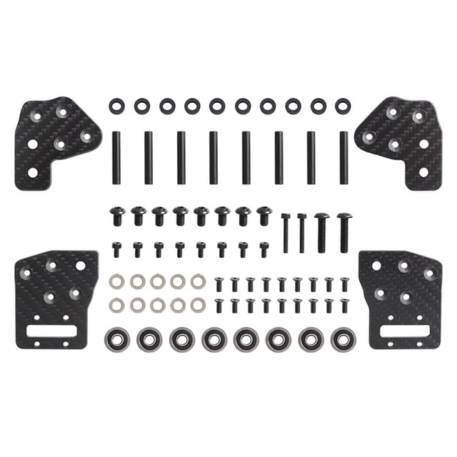 Graflsoa Kit de Joint en Fibre de Carbone Axe 2.4 XY pour Performance Améliorée et Inertie Réduite