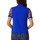 thumbnail image 3 of INSPIRAR CHIC Blusa de Manga Corta de Malla con Cuello de V y Lazo para Mujeres XL Azul Real, 3 of 6