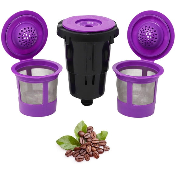 Vasos K PUREHQ reutilizables para Keurig K-Mini, K Mini Plus, K-Express y K Iced