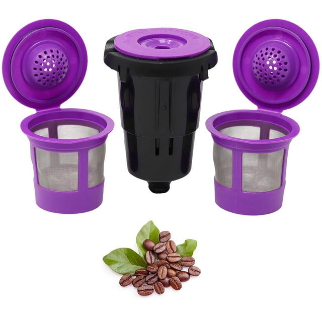 Vasos K PUREHQ reutilizables para Keurig K-Mini, K Mini Plus, K-Express y K Iced