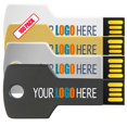 thumbnail image 1 of [Unidad flash USB] JBOS con forma de llave personalizada de 2 GB x 100 con logotipo, 1 of 5