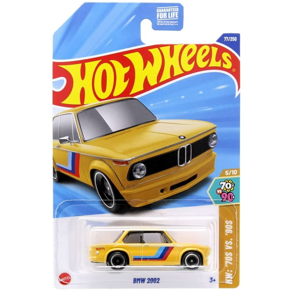 Hot Wheels HW: '70s vs. '90s BMW 2002 Diecast Car