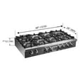 thumbnail image 3 of Forno FCTGS5751-48 Built-in Cooking|Gas Range Tops, 3 of 5