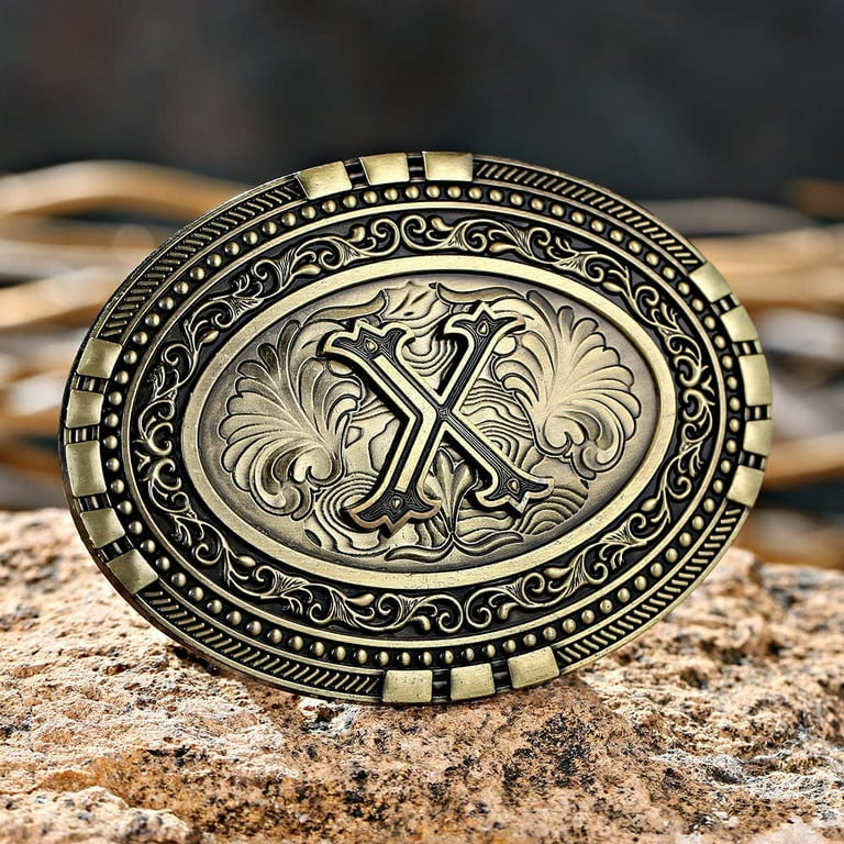 Oval Personalized Belt Buckle