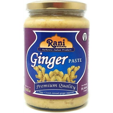 Rani Ginger Cooking Paste 26.5oz (750g) ~ Vegan | Glass Jar | Gluten Friendly | NON-GMO | No Colors | Indian Origin