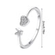 thumbnail image 2 of Anillos para mujer, regalos para mujer, anillo abierto de diamantes de moda para mujer., 2 of 3
