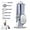 Blue, variant on 7-Piece Kitchen Gadget Set, Stainless Steel Cooking Utensils Tools with Holder, Includes Peeler, Grater, Whisk, Bottle Opener, Strainer, Ice Cream Scoop and a Convenient Holder (Gray)