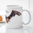 thumbnail image 5 of CafePress - Mexican Free Tailed Bat Mug - 11 oz Ceramic Mug - Novelty Coffee Tea Cup, 5 of 6