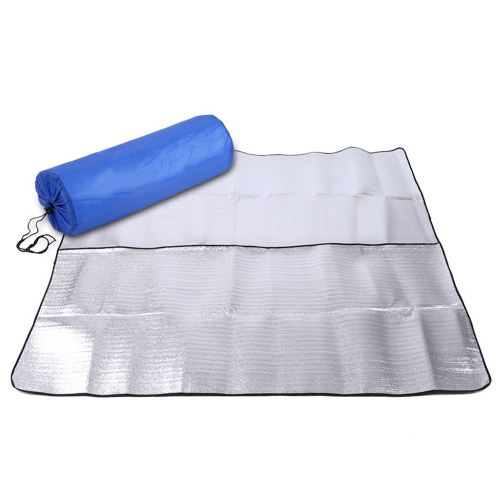 Aluminum Foil Mat,Camping Mat,Sleeping Mat Outdoor Picnic Blanket Waterproof Moisture-Proof Sleeping Mattress Mat Pad 