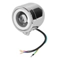 thumbnail image 1 of Phares Yeux d'Ange Ronds, Universel 4,25 Po Lampe Frontale LED Yeux d'Ange Ronds Faisceau Haut-Bas Rétro Moto DRL Plaque Chromée Coque, 1 of 8