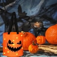thumbnail image 2 of Halloween Hot Decorations! Fdelink Led Halloween Candy Bags Up Halloween Bags Halloween Bags Up Candy Bags Multipurpose Reusable Bucket for Kids Halloween, 1Pc Pumpkin Bagparty Balloon, 2 of 7