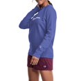 thumbnail image 4 of Champion Women's Powerblend Graphic Fleece Boyfriend Crewneck Sweatshirt, 4 of 6