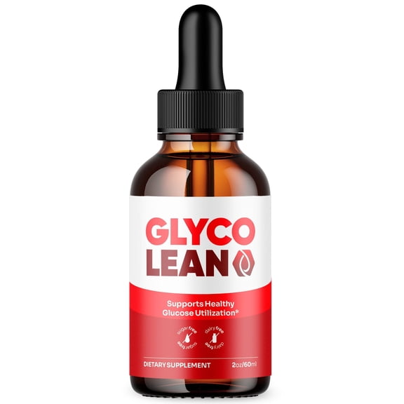 Glyco Lean Advanced Formula Drops Natural Support Supplement GlycoLean 30 Servings