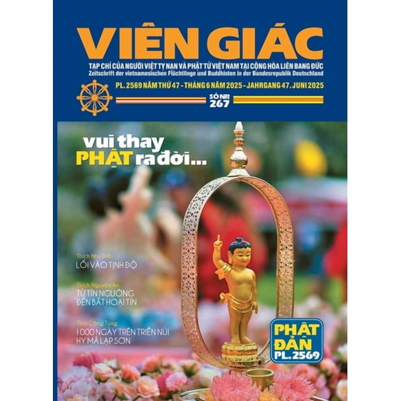 Tạp chà Viên Giác - Số 267 - KÃnh Mừng Phật Đản, (Paperback)