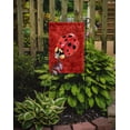 thumbnail image 2 of Carolines Treasures 8870GF 11 x 15 In. Lady Bug On Deep Red Flag, Garden Size, 2 of 3