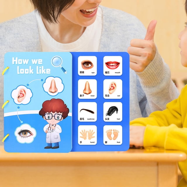Libro de actividades Montessori, actividades de aprendizaje, juguetes educativos sensoriales para desarrollar habilidades de aprendizaje para niñas, Estilo E Macarena Libro de actividades