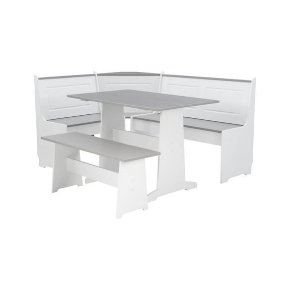 Homestock City Chic White And Gray - 88.2 lbs, Modern and Elegant Design, Ideal for Contemporary Spaces, Stylish Home Addition