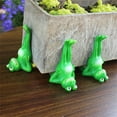 thumbnail image 5 of Animal Figures Plant Stand,3Pcs Fairy Reading Frog Statue,Frogs Flower Pot Feet,Green Frogs Figures Plant Pot Feet Planter Riser,Fairies Micro Landscape Ornaments,Yoga Frog Sculptures, 5 of 7