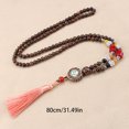 thumbnail image 3 of Collier à Franges Bohemia Vintage Pendentif Perle Collier Pull pour Femmes, 3 of 10