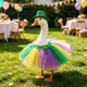 thumbnail image 4 of Carnival Porch Goosey 23-inch Large White Goosey Holiday Decoration For Outdoor Gardens And Patios, 4 of 6