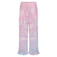 thumbnail image 4 of Hello Kitty Women Pajama Pants Comfy Pj Bottoms Soft Printed Lounge Pant with Pockets, 4 of 7