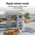 thumbnail image 6 of Hamilton Beach 6-in-1 XL Digital Air Fryer Oven with French Doors, 6-Slice Countertop Oven, Stainless Steel, 6 of 9