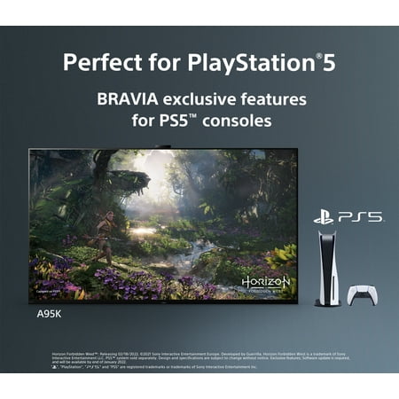 Sony - 55" Class BRAVIA XR A95K 4K HDR OLED Google TV