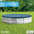 thumbnail image 2 of Open Box Intex 15' Round Above Ground Swimming Pool Cover, (Pool Cover Only), 2 of 8