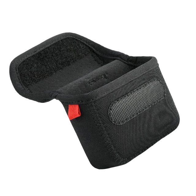 Methold Bolsa de altavoz Gancho y bucle Bolsa de almacenamiento de audio Cintura de neopreno Hebilla elástica para Go2 Teléfono y Comunicación
