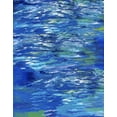 thumbnail image 2 of Wiley, Marta 15x18 Black Ornate Wood Framed with Double Matting Museum Art Print Titled - Abstract Blue XI, 2 of 4
