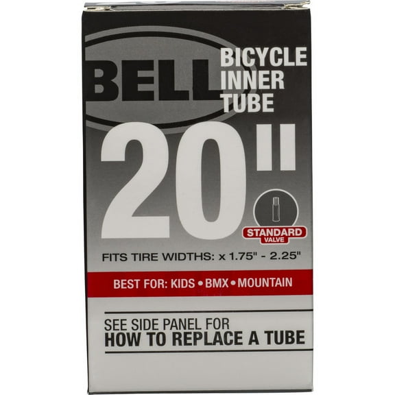 1 Pc, Bell Sports 20 In. Rubber Bicycle Inner Tube 1 Pk