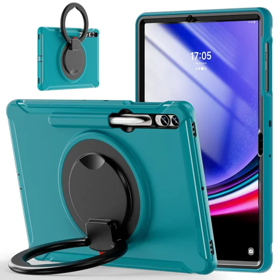 Handle Stand Tablet Case for Samsung Galaxy Tab A9 Plus 11 Inch 2023 SM-X210 X216 X218 Shockproof Cover for Tab A9 8.7 2023 X110 (Blue,A7 10.4 2020 T500)