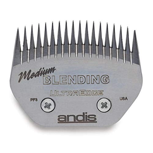 UltraEdge Medium Blending Blade 1/16" Cut Steel Professional Dog Grooming Tool
