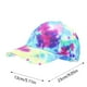 thumbnail image 3 of Gorra de béisbol impresa en 3D para hombre y mujer, con estampado tie dye, ajustable y con cierre snapback, para verano, exterior, sol, unisex., 3 of 6
