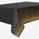 thumbnail image 3 of Mantel de boda, de mesa para decoración de fiesta de boda,Estampado dorado Rectángulo de mesa rosa con purpurina,Mantel tapiz negro Suministros para el hogar, de, 3 of 5