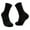 Black, variant on Yoyauz Men's Basketball Socks, High Performance Cushioned Men's Sports Boat Garter with Arch Compression for Cycling Basketball