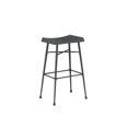 thumbnail image 1 of Boraam 80744 Round Carson Backless Barstool, Gray - Set of 2, 1 of 3