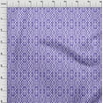 thumbnail image 4 of oneOone Georgette Viscose Dark Purple Fabric Ikat Sewing Fabric By The Yard Printed Diy Clothing Sewing Supplies 42 Inch Wide, 4 of 6