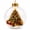 #_02, variant on MYUNNIL Christmas Santa Snow Globe Ornaments, 4" Mini Clear Christmas Themed Hanging Ball Decoration with Built-In Warm LED Light, Cute Waterproof Seasonal Pendant for Tree Home Decor