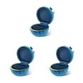 thumbnail image 2 of Caja de recolección de joyas Minnieouse estuche de almacenamiento para el hogar Boda Compromiso Aniversario Organizador de joyas Anillo Azul, 2 of 6