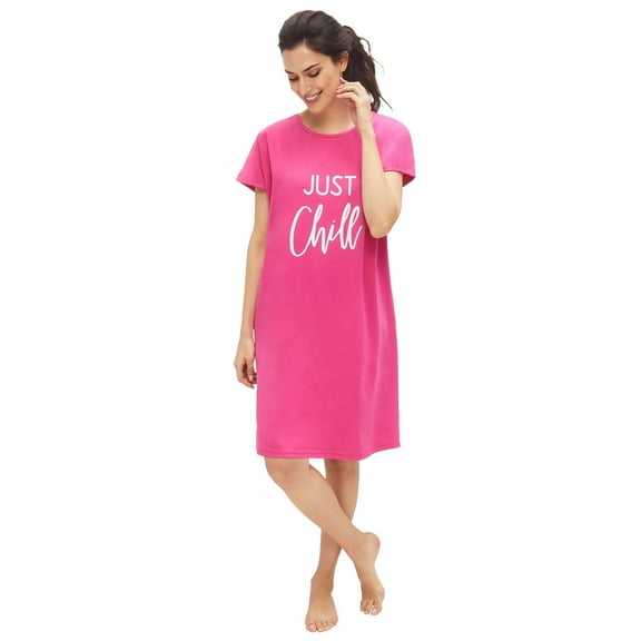 Ellos Women's Cap Sleeve Sleep Shirt