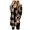 Khaki##1, variant on jsaierl New Long Sleeve Plaid Print Button Open Front Long Cardigan Outerwear