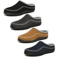 thumbnail image 2 of Outdoor Slippers Nonslip Winter Indoor Warm House Slippers Cozy Slippers for Men, 2 of 10